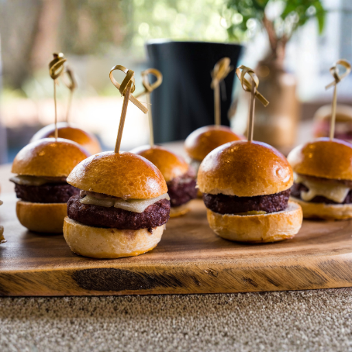 Mini hamburguesas de ternera